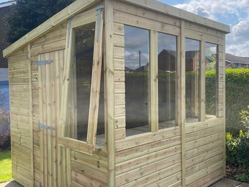 #P002 8x8 Potting Shed