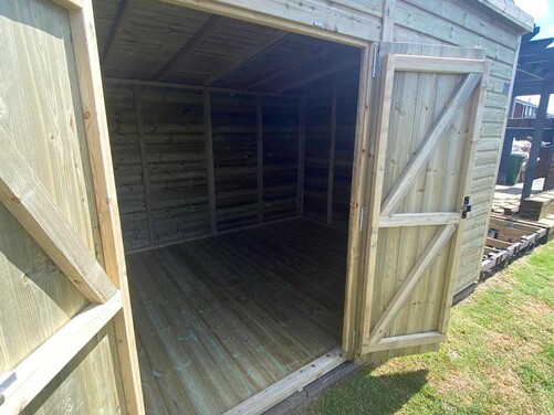 #P011 11x9 Pent Shed