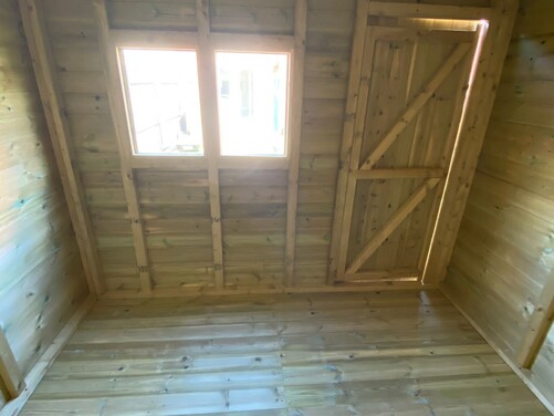 #P063 9x8 Pent Shed