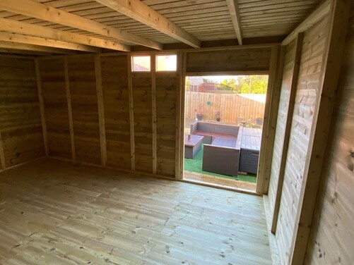 #P019 16x12 Pent Shed