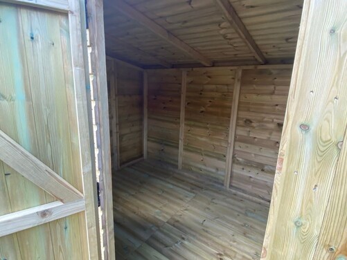 #P028 9x7 Pent Shed