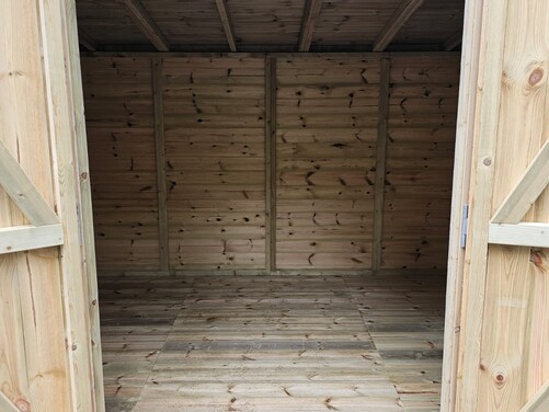 #P029 12x8 Pent Shed