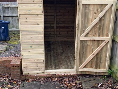 #P030 10x6 Pent Shed