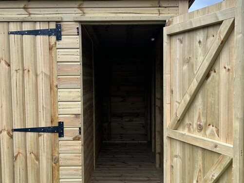 #P043 16x10 Pent Shed