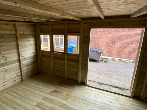 #P050 18x10 Pent Shed