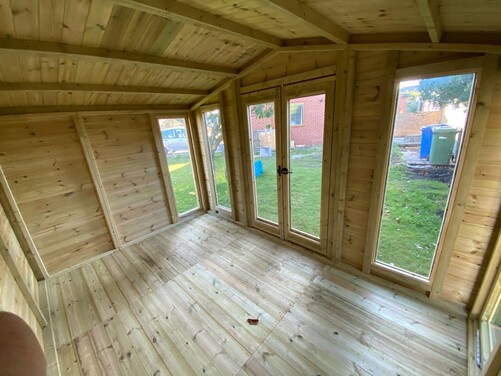#SHA073 12x8 Apex Summer House