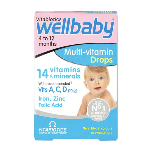 Vitabiotics Wellbaby Multi-vitamin Drops 30ml