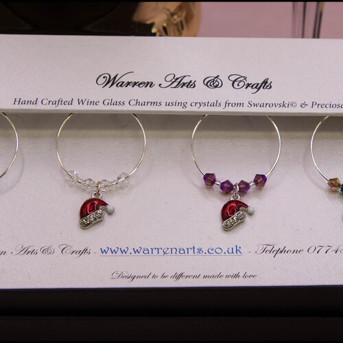 Christmas Wine Glass Charms