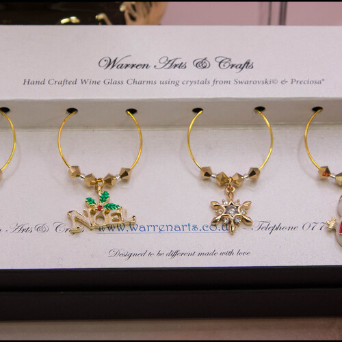 Christmas Wine Glass Charms
