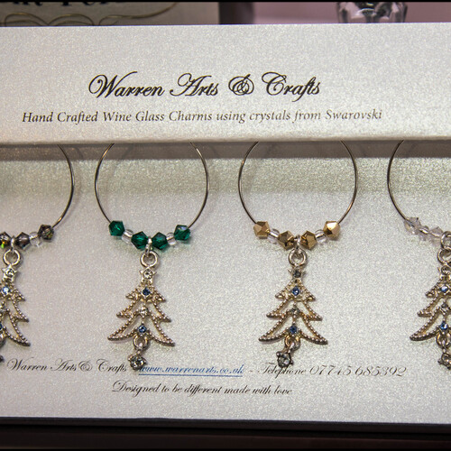 Christmas Wine Glass Charms