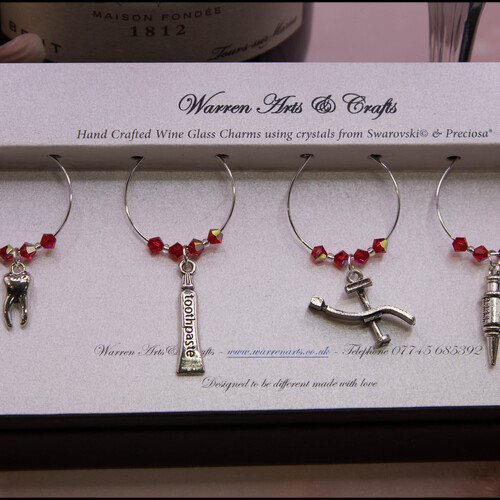 Dentist Wine Glass Charms