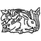 Hare Rubber Stamp (Available in 3 sizes) from £6.89