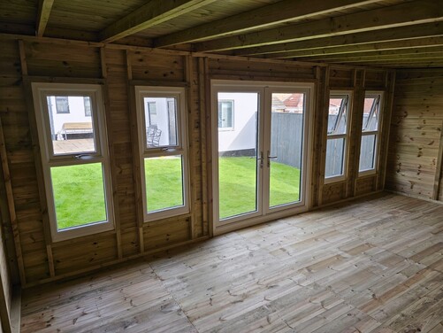 #PVC027 20x12 Pent Summer House