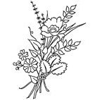 Rubber Stamps - Bouquet