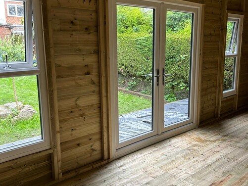 #PVC031 20x9 Pent Summer House
