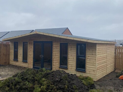 #PVC033 24x10 Apex Summer House