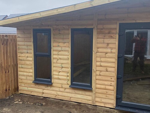 #PVC033 24x10 Apex Summer House