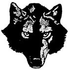 Wolf Rubber Stamp