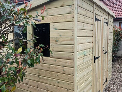 #P055 10x6 Pent Shed