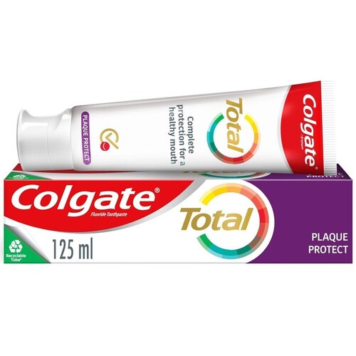 Colgate Total Plaque Protection Toothpaste 125ml