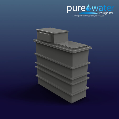Two Piece GRP Tanks AB Air Gap