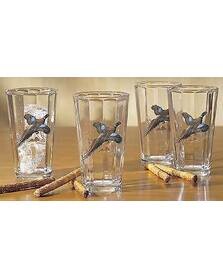 Pheasants Mixer Glasses