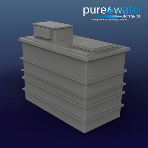 Two Piece GRP Tanks AB Air Gap