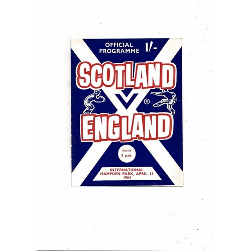 Scotland Home Football Programmes