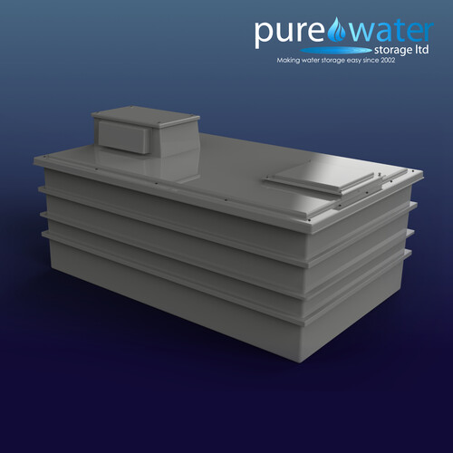 Two Piece GRP Tanks AB Air Gap