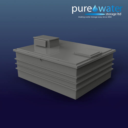 Two Piece GRP Tanks AB Air Gap