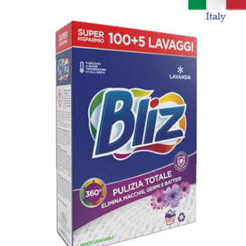 Bliz washing machine lavender detergent 100 + 5 measuring cups.