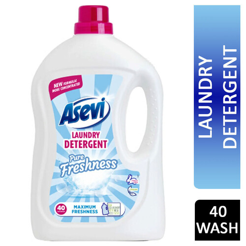 Asevi Liquid Laundry Detergent Pure Freshness 40 Wash 2.28L