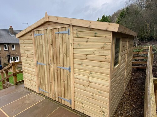 #A062 10x10 Apex Shed