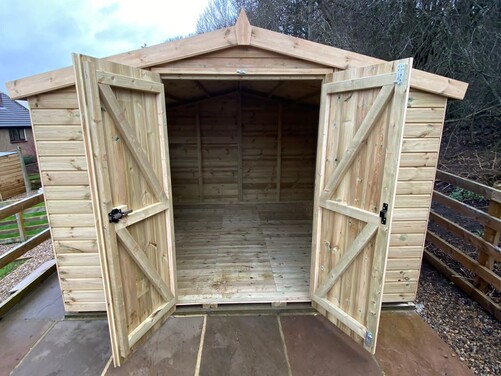 #A062 10x10 Apex Shed