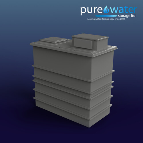 Two Piece GRP Tanks AB Air Gap