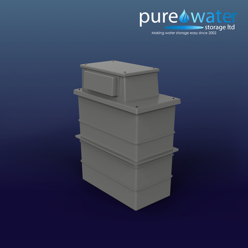 Two Piece GRP Tanks AB Air Gap