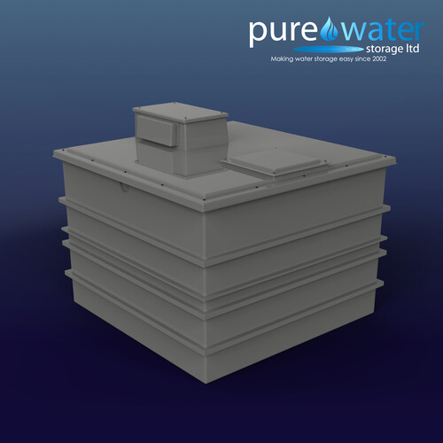 Two Piece GRP Tanks AB Air Gap