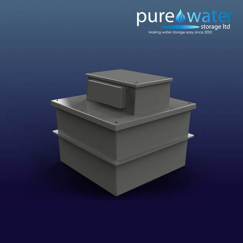 Two Piece GRP Tanks AB Air Gap
