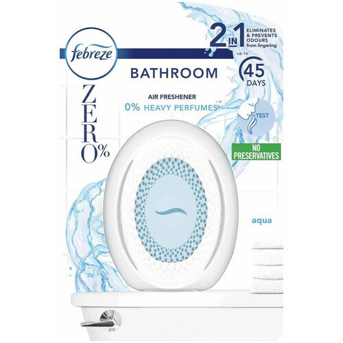 Febreze Bathroom Air Freshener Zero% Aqua 7.5ML