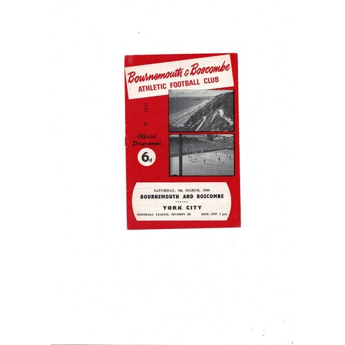 York City Away Football Programmes