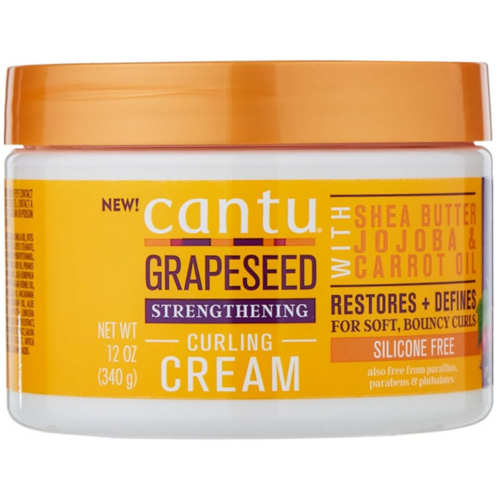 Cantu Grapeseed strengthening curling cream 12oz/340g