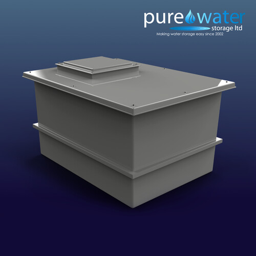 PW1590.UN 1590 Litre One Piece Un-insulated Tank