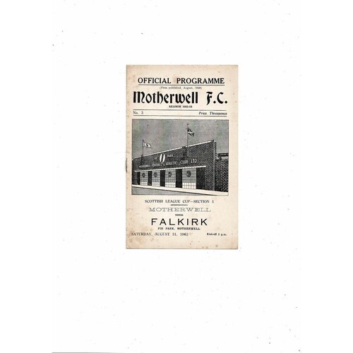 Motherwell Football Programmes