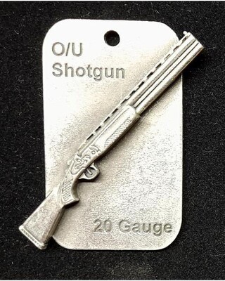 Dog tag gun key rings