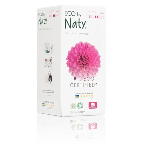 Eco by Naty Organic Tampons - Normal or Super