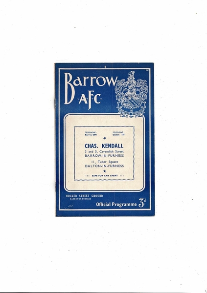 Latest Football Programmes Listed today