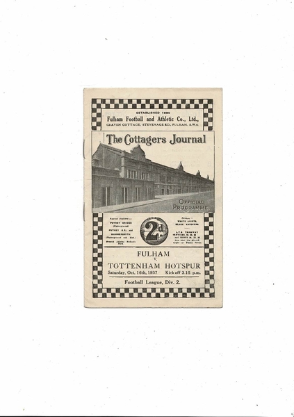 Many more Football Programmes listed today