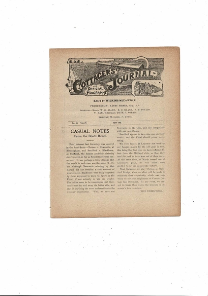 Many more Football Programmes listed today