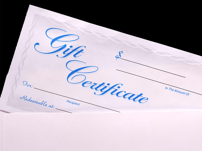 Gift Vouchers
