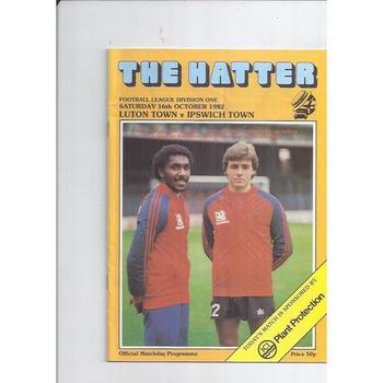 Ipswich Town Away Football Programmes